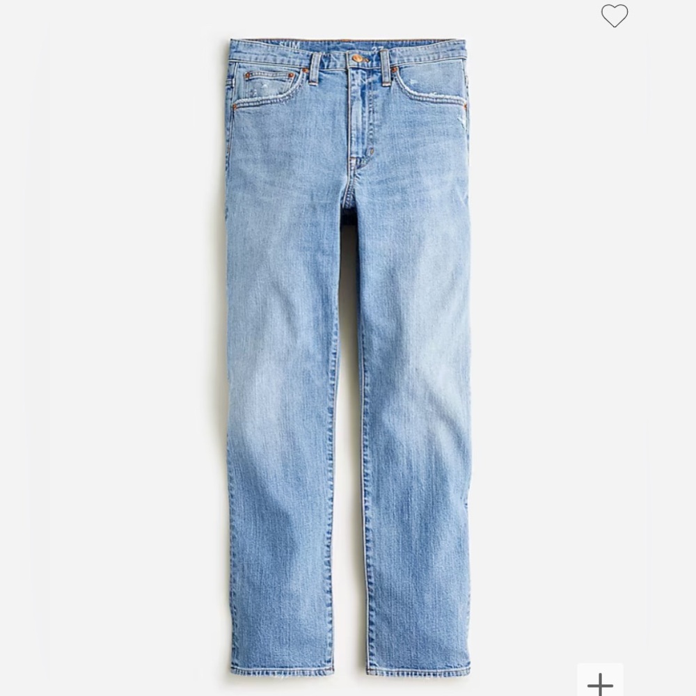 Slim boyfriend jean in Vail wash Sz 33